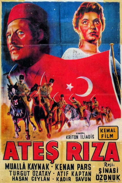 Movie poster for Ateş Rıza (1958)