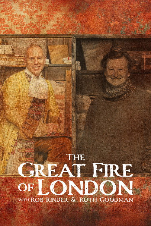 Movie poster for The Great Fire of London with Rob Rinder & Ruth Goodman (2025)
