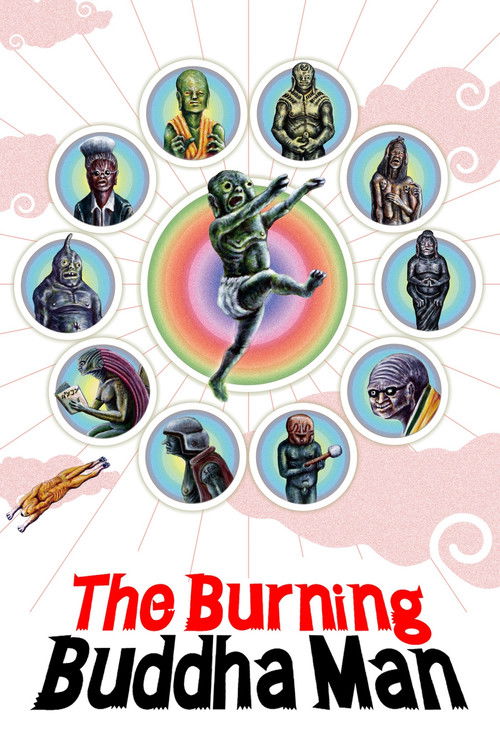 Movie poster for The Burning Buddha Man (2013)