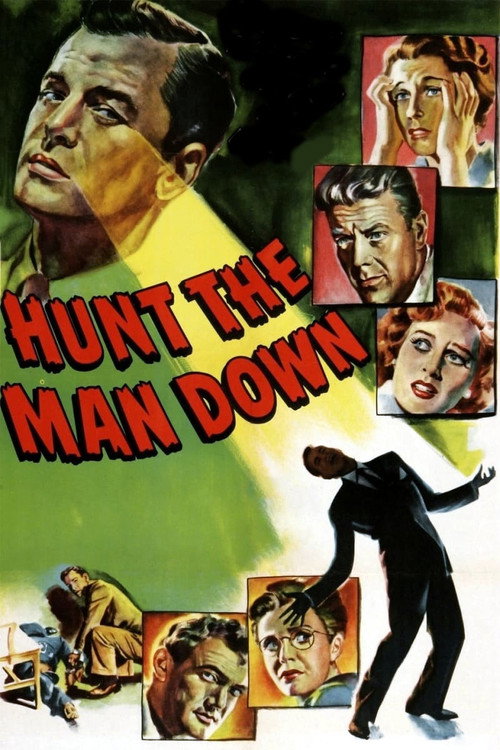 Movie poster for Hunt the Man Down (1950)