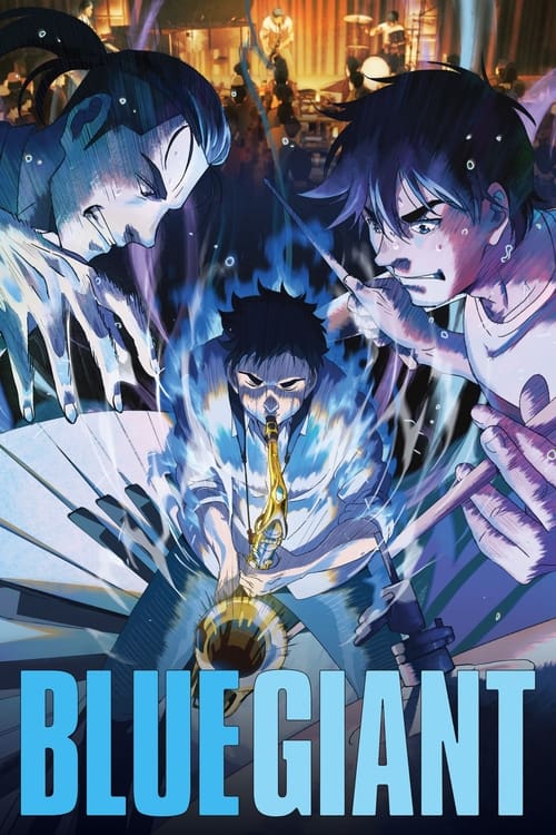 Movie poster for Blue Giant (2023)