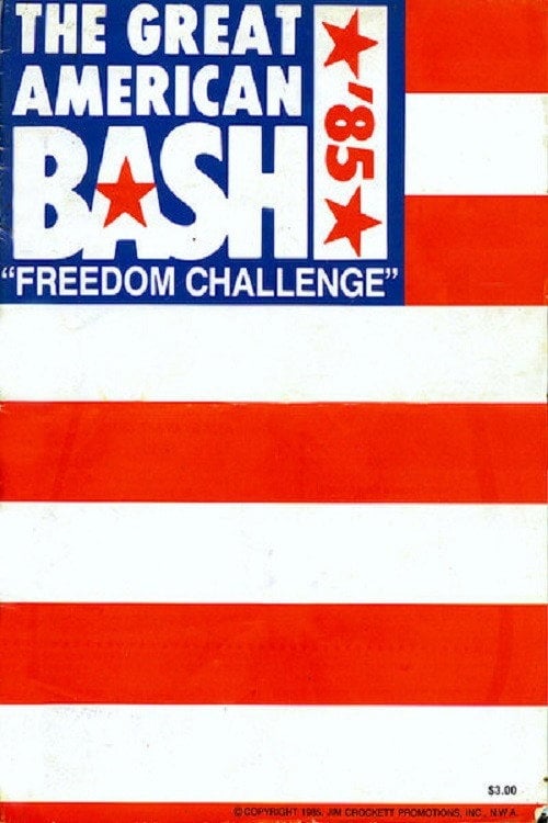 Movie poster for NWA The Great American Bash 1985 (1985)