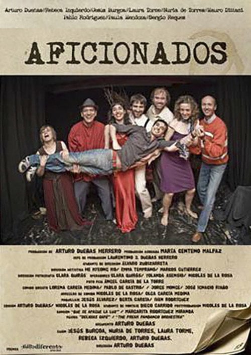 Movie poster for Aficionados (2010)
