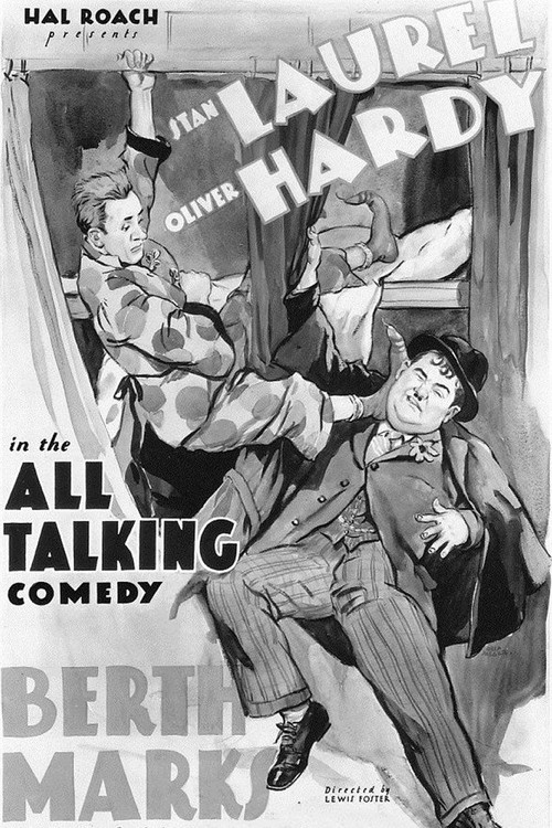Movie poster for Berth Marks (1929)