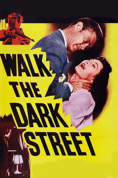 Movie poster for Walk the Dark Street (1956)