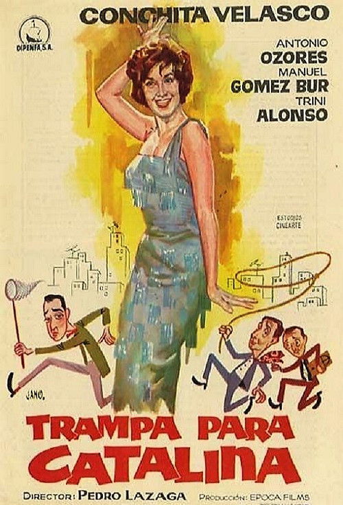 Movie poster for Trampa para Catalina (1963)