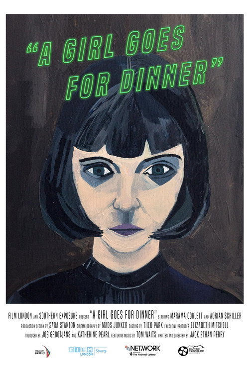 Movie poster for A Girl Goes for Dinner (2017)