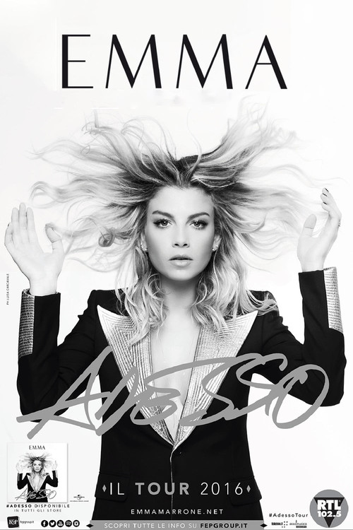 Movie poster for Emma - Adesso Tour (2016)
