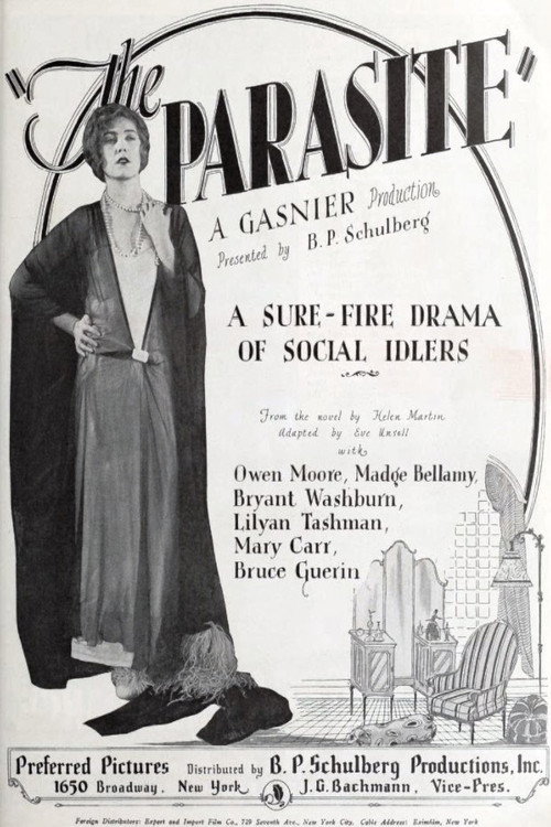 Movie poster for The Parasite (1925)