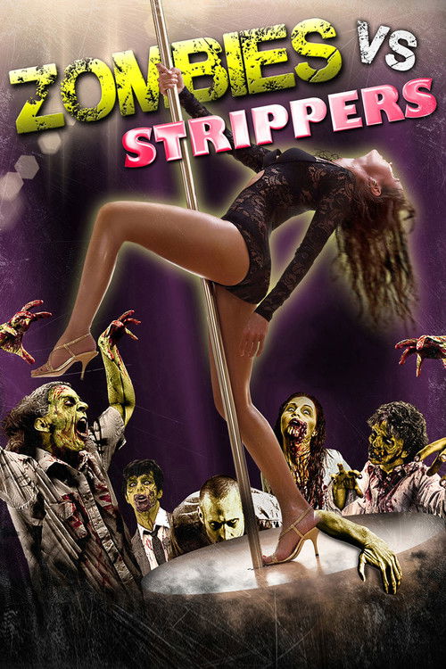 Movie poster for Zombies vs. Strippers (2012)