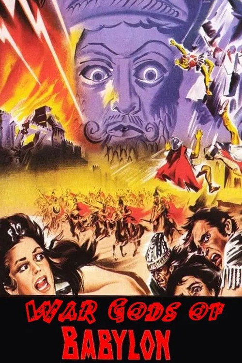 Movie poster for War Gods of Babylon (1962)