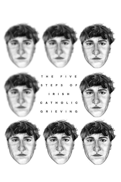 Movie poster for The Five Steps of Irish Catholic Grieving (2025)