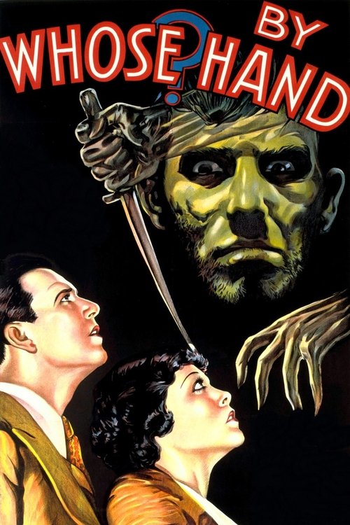 Movie poster for By Whose Hand? (1932)