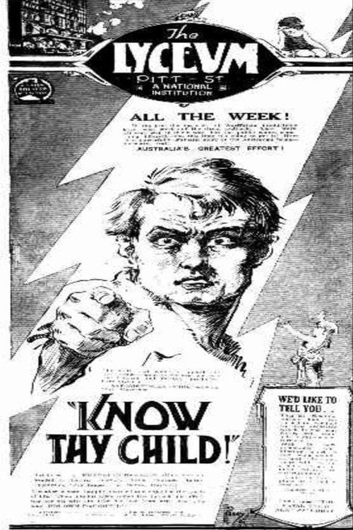 Movie poster for Know Thy Child (1921)