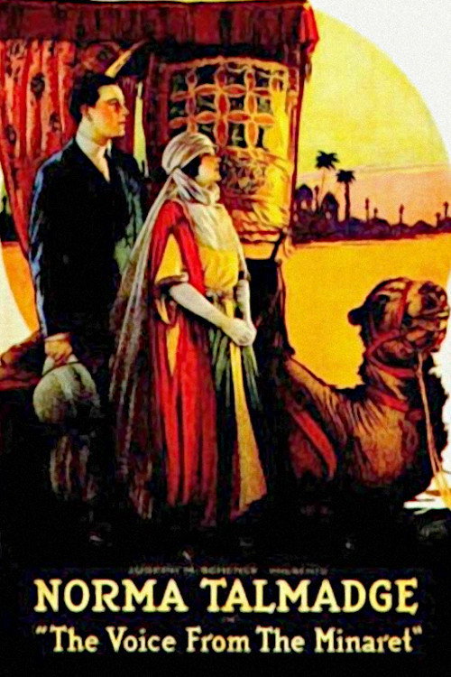 Movie poster for The Voice from the Minaret (1923)