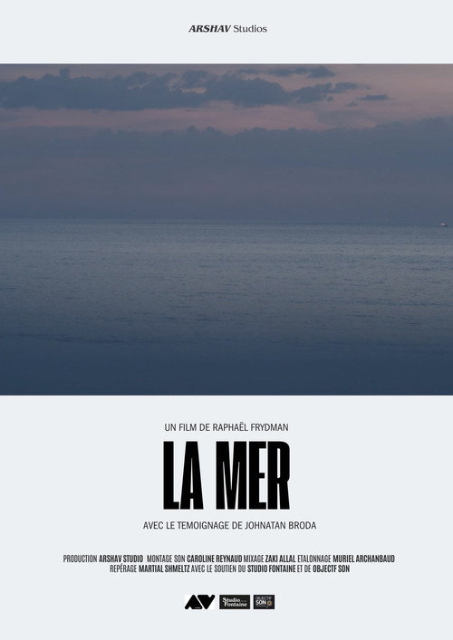 Movie poster for La mer (2022)
