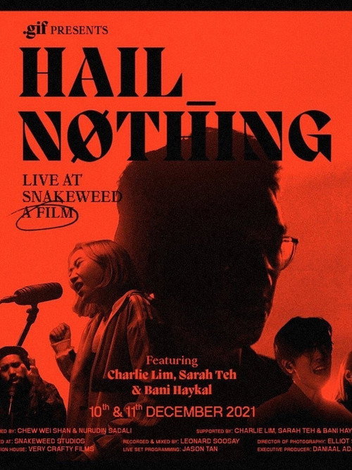Movie poster for Hail Nothing: Live at Snakeweed (2021)
