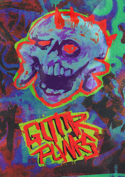 Movie poster for GUTTERPUNKS (2023)