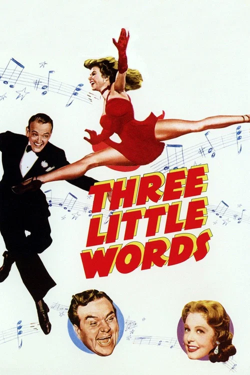 Movie poster for Three Little Words (1950)