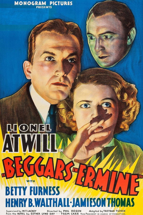 Movie poster for Beggars in Ermine (1934)