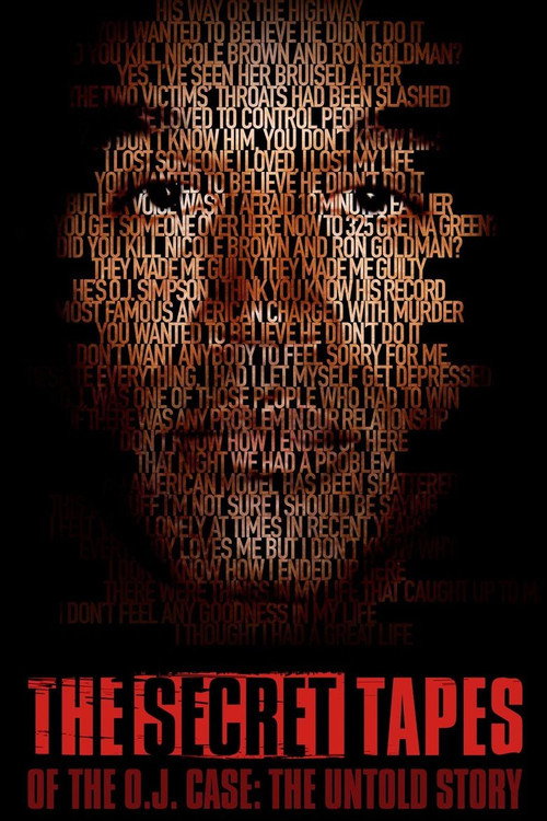 Movie poster for The Secret Tapes of the O.J. Case: The Untold Story (2015)