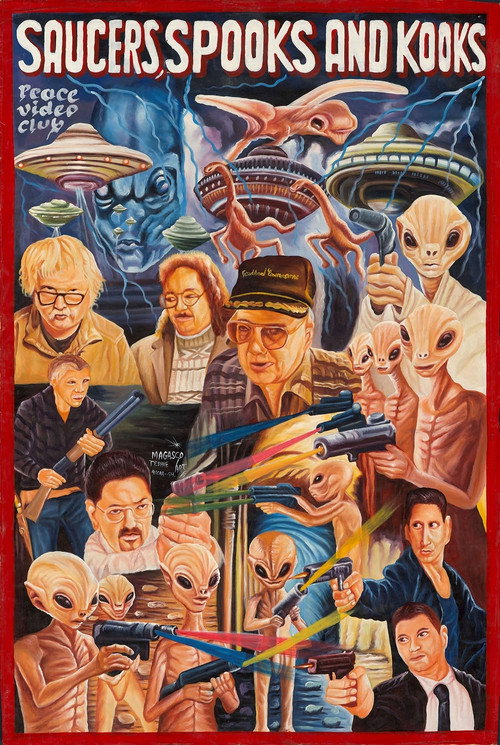 Movie poster for Saucers, Spooks and Kooks (2026)