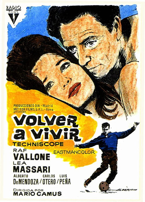 Movie poster for Volver a vivir (1968)