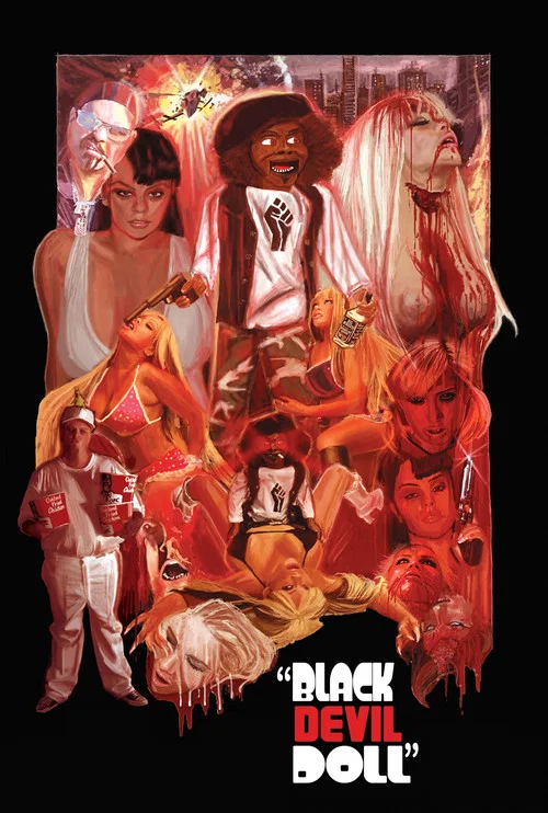 Movie poster for Black Devil Doll (2007)