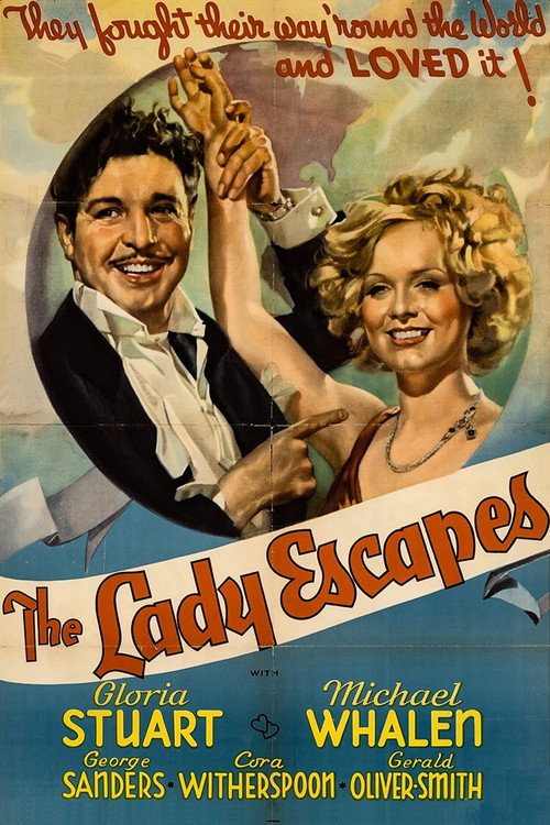 Movie poster for The Lady Escapes (1937)