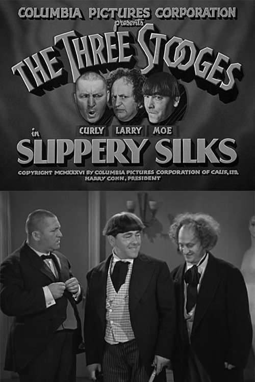 Movie poster for Slippery Silks (1936)