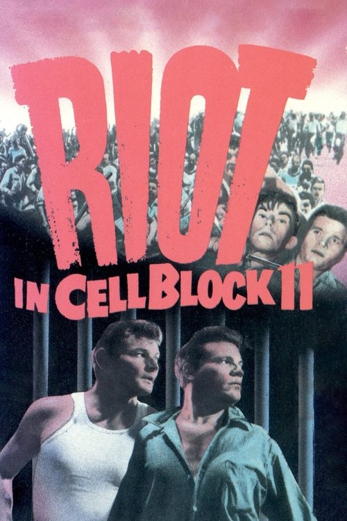 Movie poster for Riot in Cell Block 11 (1954)