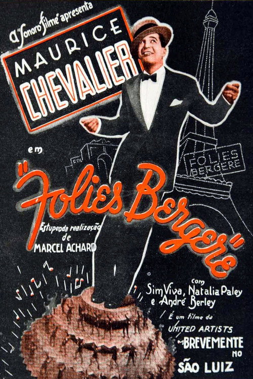 Movie poster for Folies Bergère (1935)
