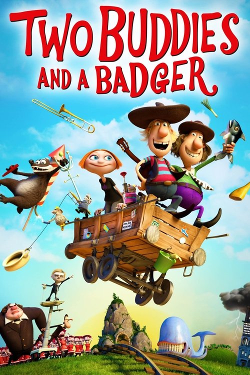 Movie poster for Two Buddies and a Badger (2015)