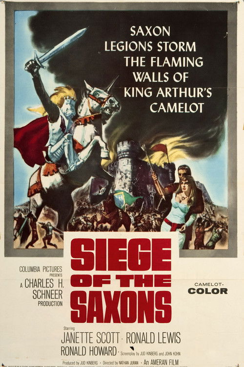 Movie poster for Siege of the Saxons (1963)