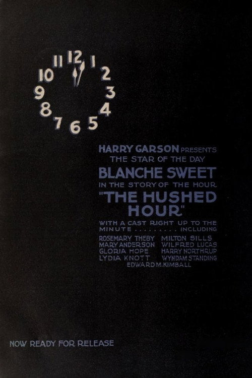 Movie poster for The Hushed Hour (1919)