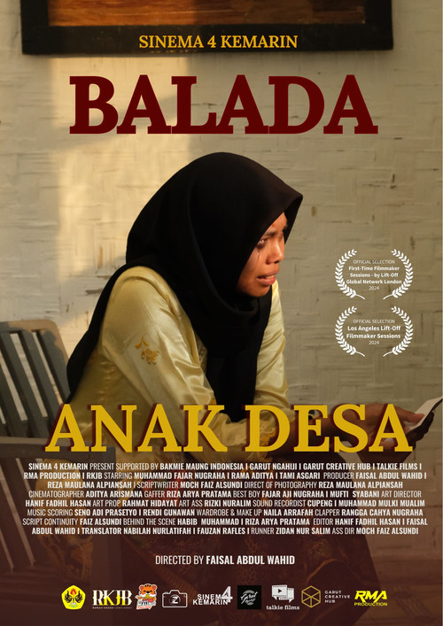 Movie poster for Balada Anak Desa (2024)
