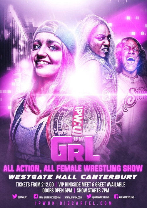 Movie poster for IPW:UK GRL (2018)
