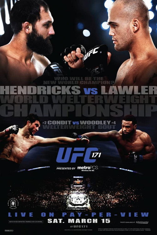 Movie poster for UFC 171: Hendricks vs. Lawler (2014)