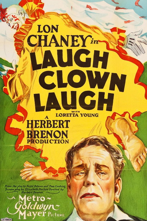 Movie poster for Laugh, Clown, Laugh (1928)