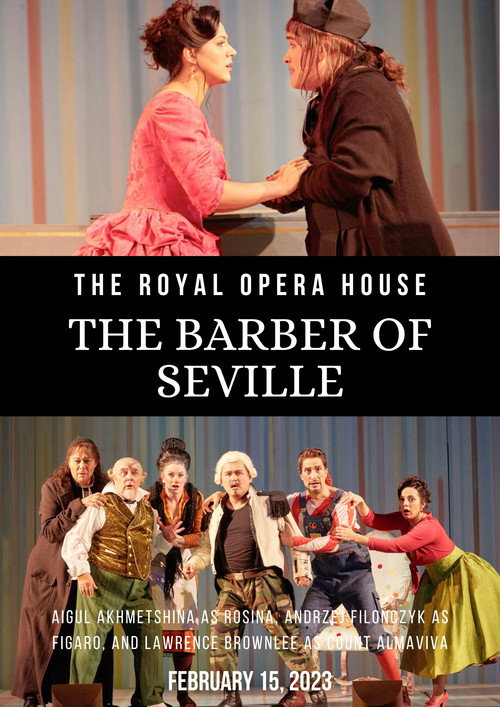 Movie poster for The Royal Opera House: The Barber of Seville (2023)