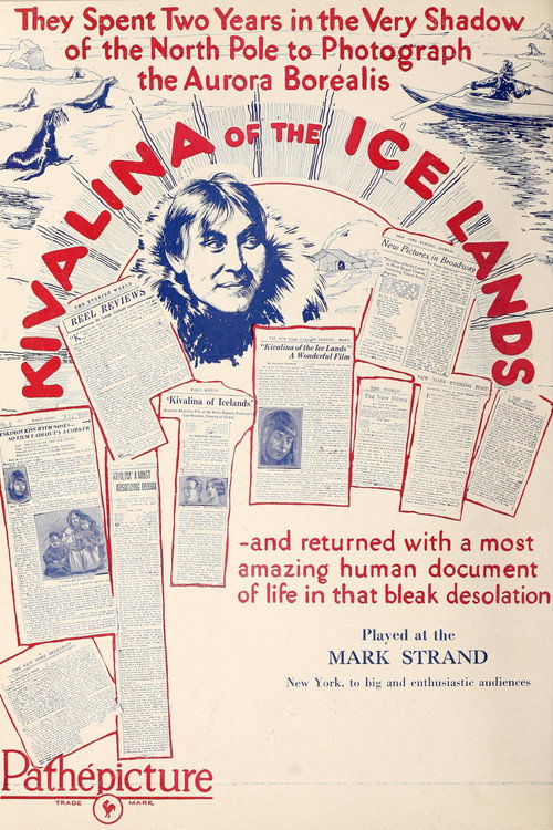 Movie poster for Kivalina of the Ice Lands (1925)