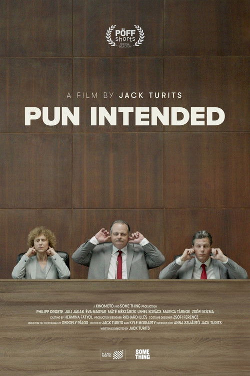 Movie poster for Pun Intended (2023)