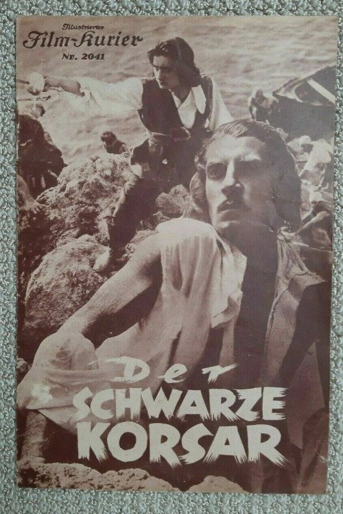 Movie poster for Il corsaro nero (1938)