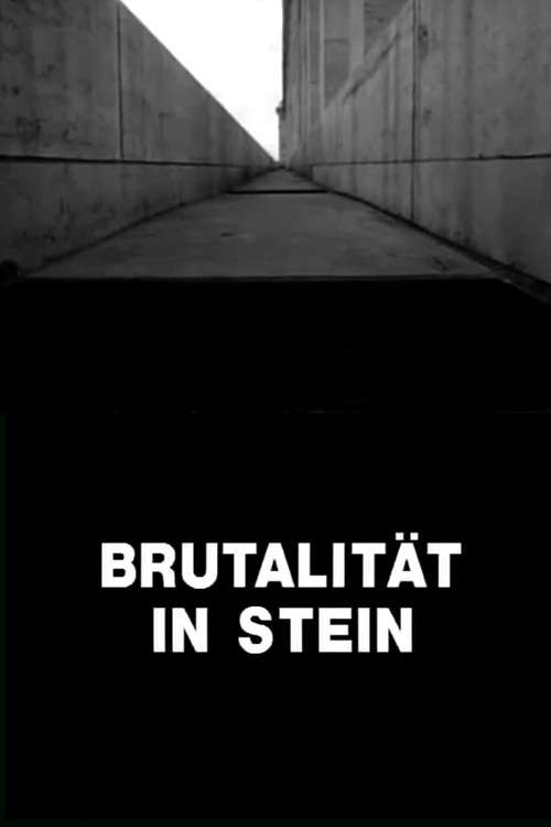 Movie poster for Brutality in Stone (1961)