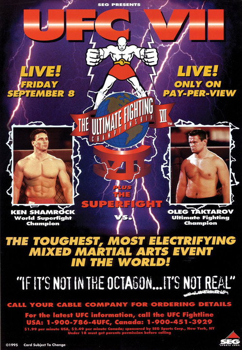 Movie poster for UFC 7: The Brawl In Buffalo (1995)