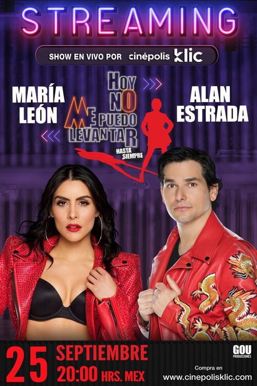 Movie poster for Hoy No Me Puedo Levantar: Hasta Siempre (2021)