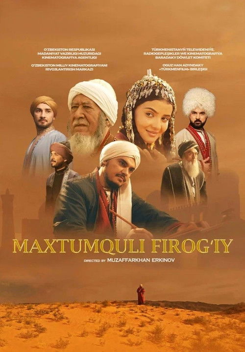 Movie poster for Maxtumquli Firog'iy (2024)