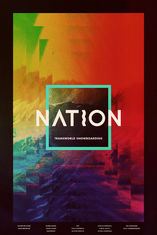 Movie poster for Nation - TransWorld SNOWboarding (2013)