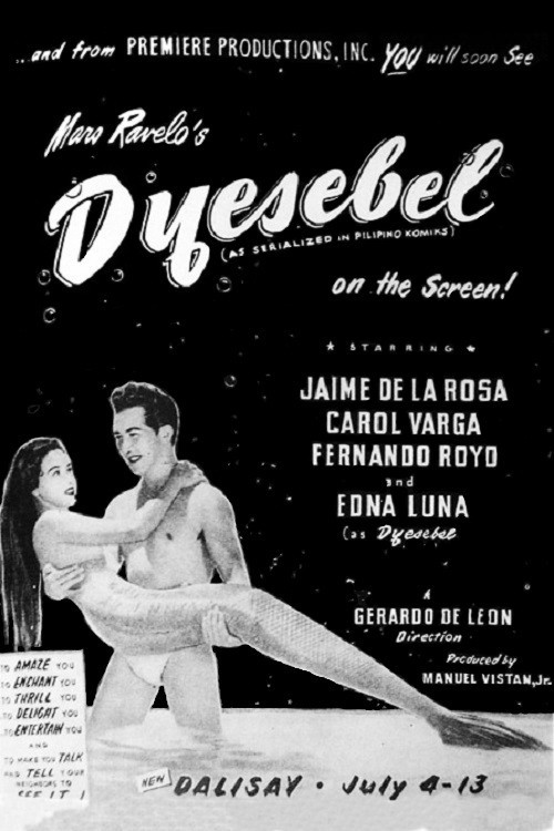 Movie poster for Dyesebel (1953)