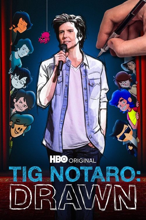 Movie poster for Tig Notaro: Drawn (2021)